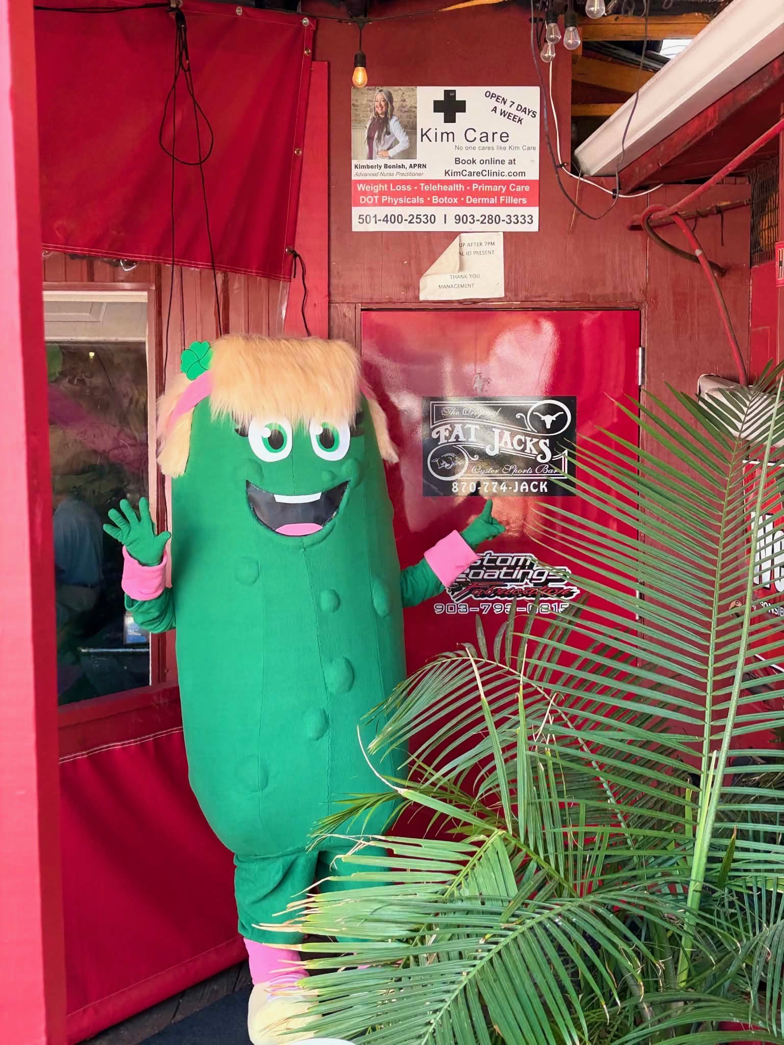 Paddy the Pickle at Fat Jack's